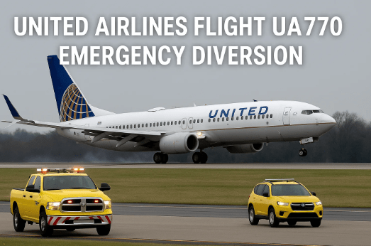 United Airlines Flight UA770 Emergency Diversion